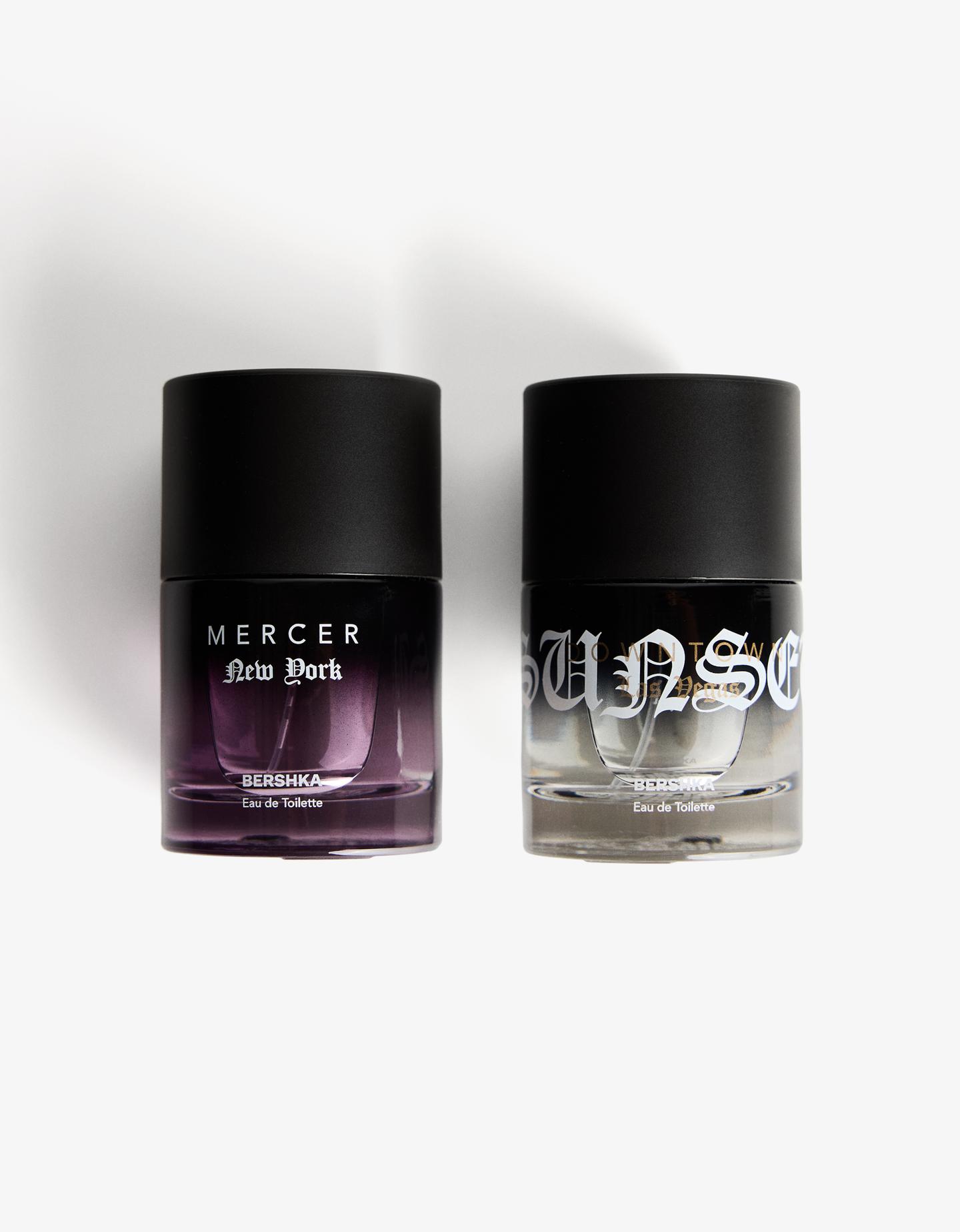 Bershka zestaw mercer 50 ml i sunset downtown 50 ml czarny