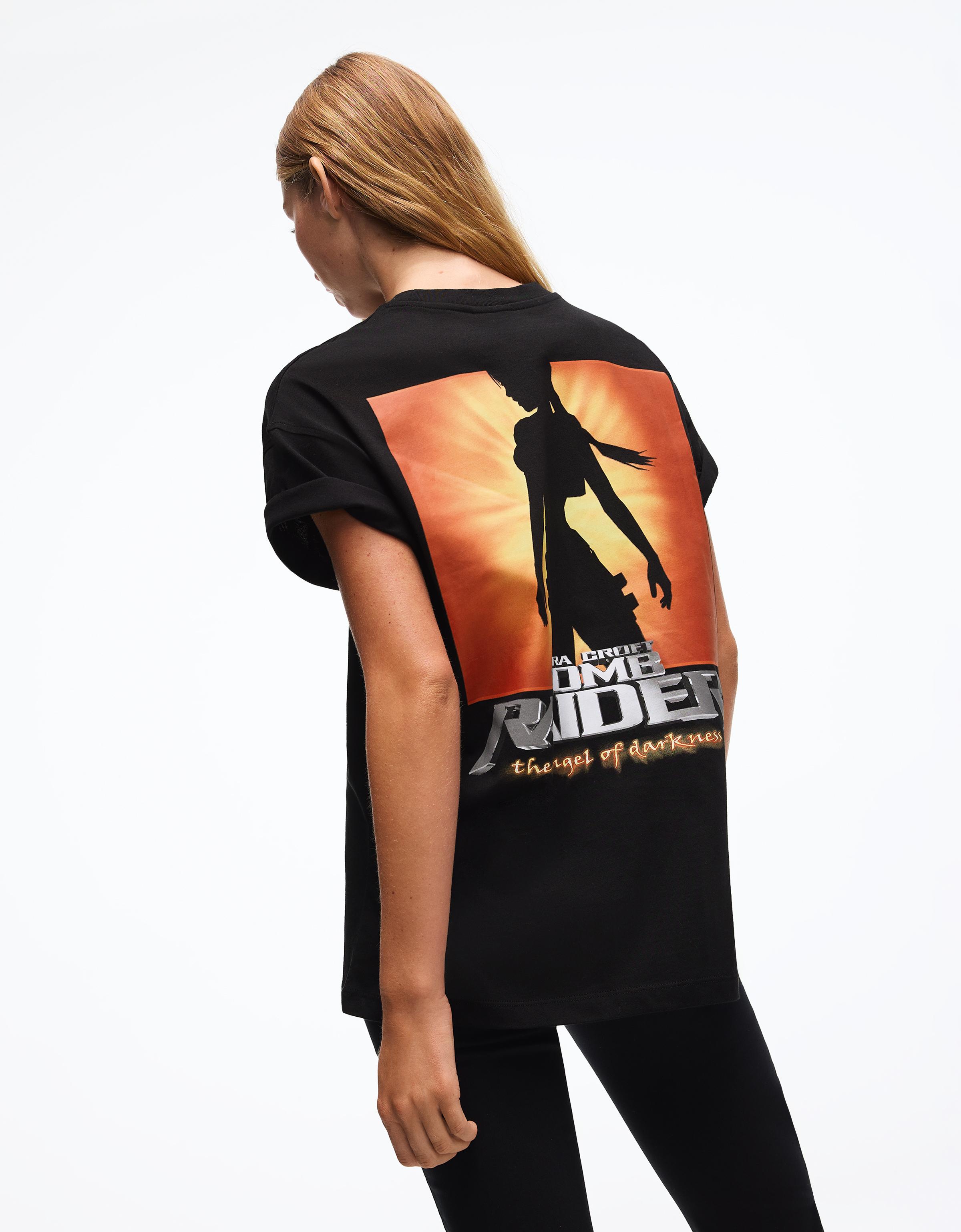 Oversize Tomb Raider print T-shirt