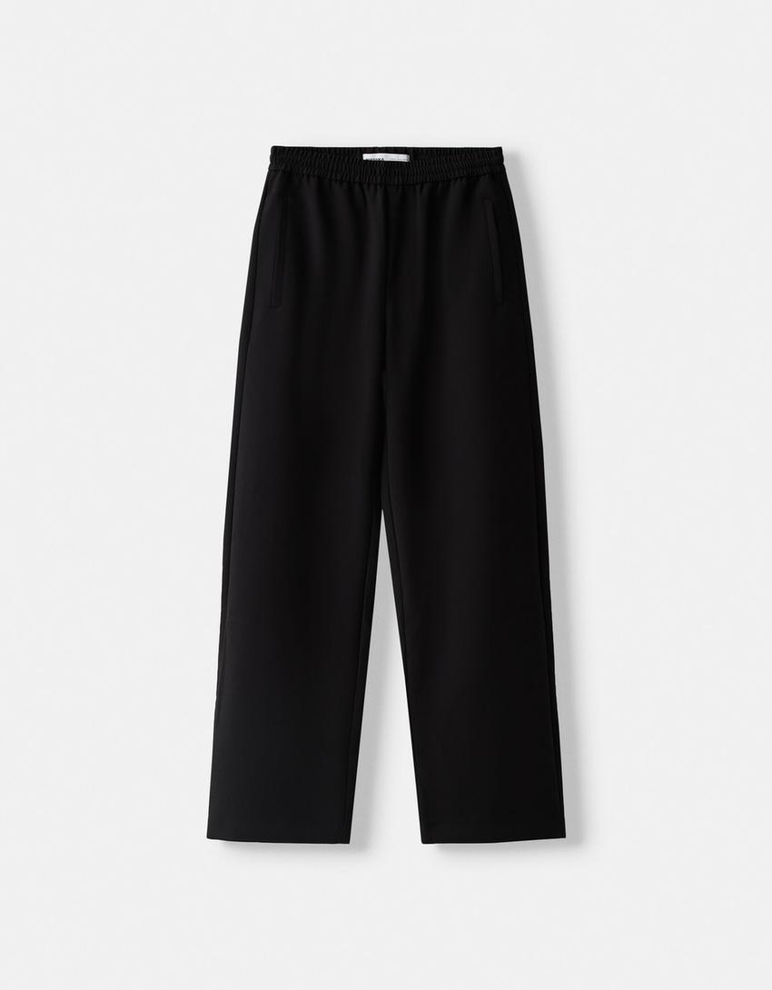 Komplet košulje i pantalona uskog tailoring kroja-Braon-6
