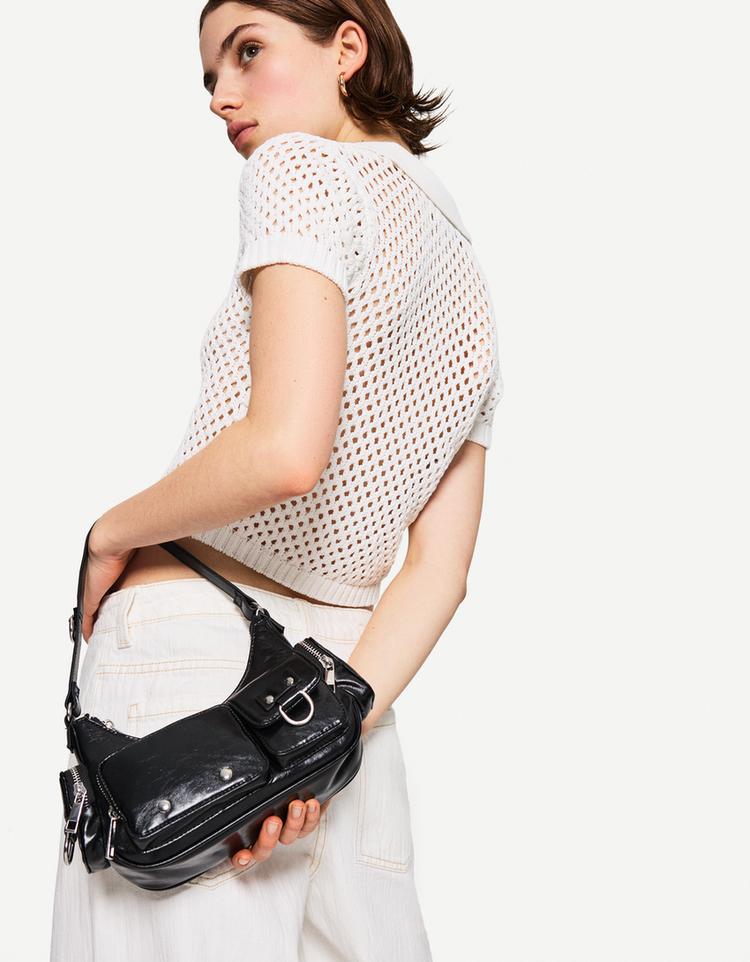 Bolso de hombro multipocket