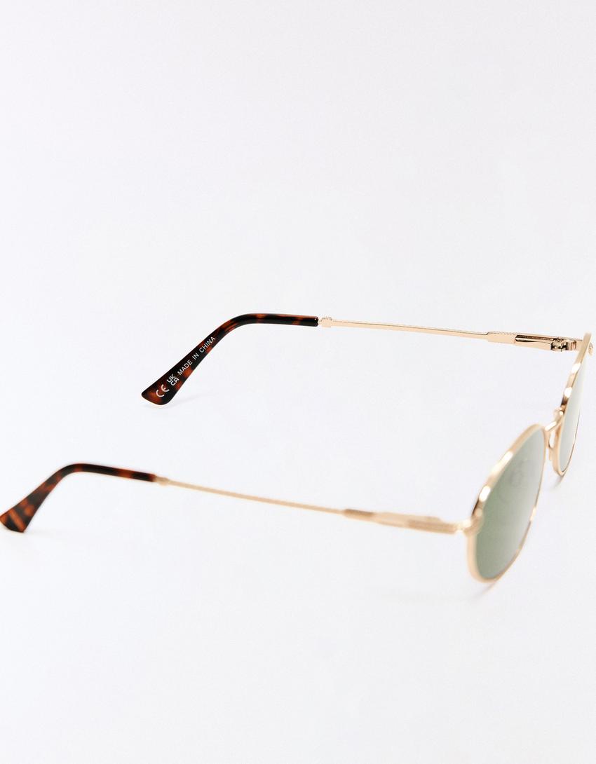 Oval sunglasses-Green