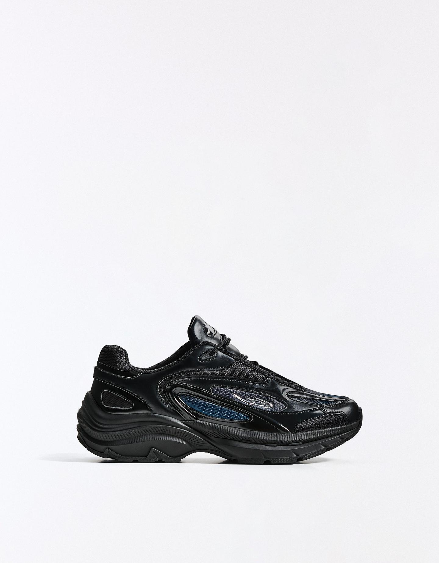 Bershka buty sportowe out of core czarny