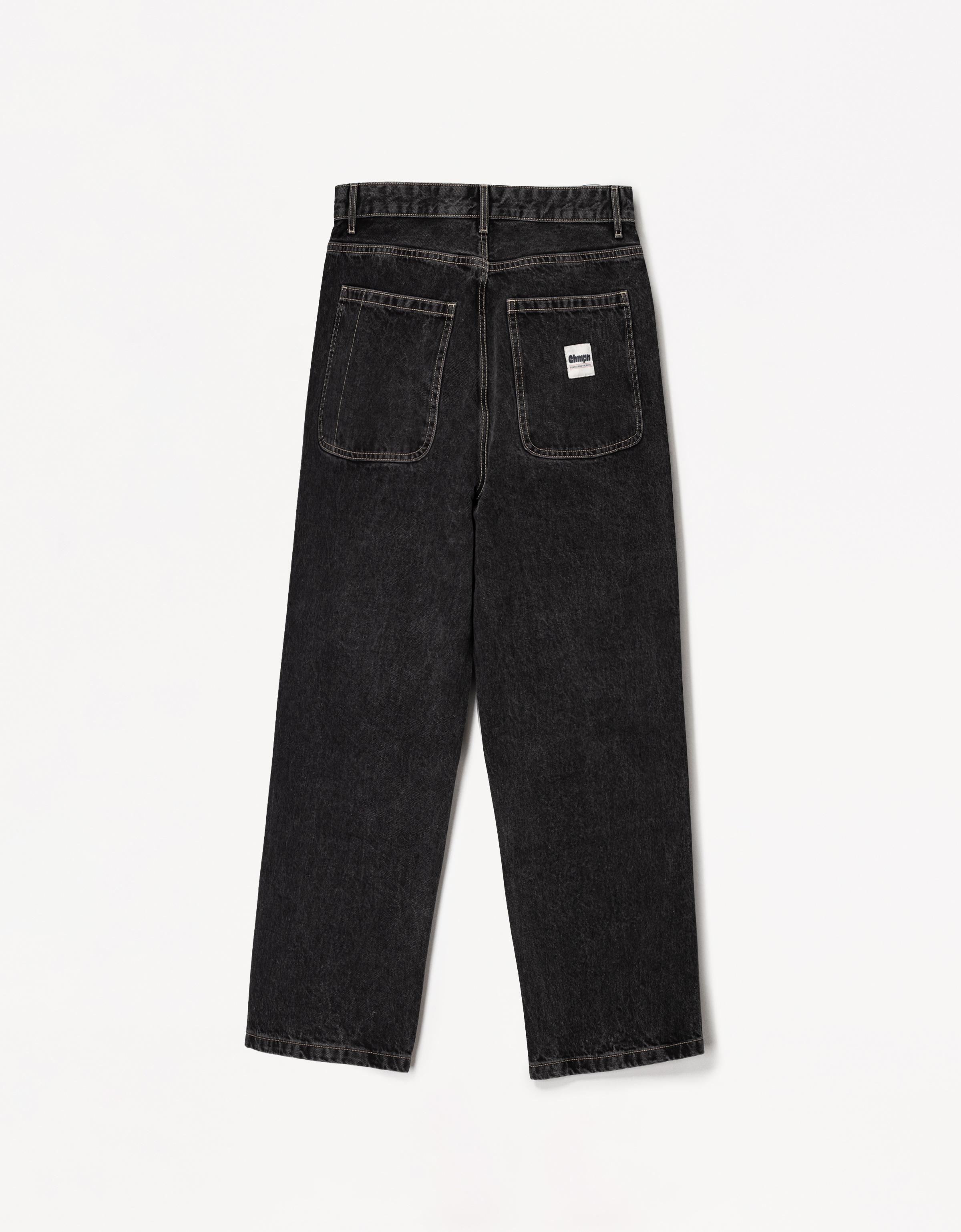 Bershka super baggy fit jean in casted washed blue | ASOS