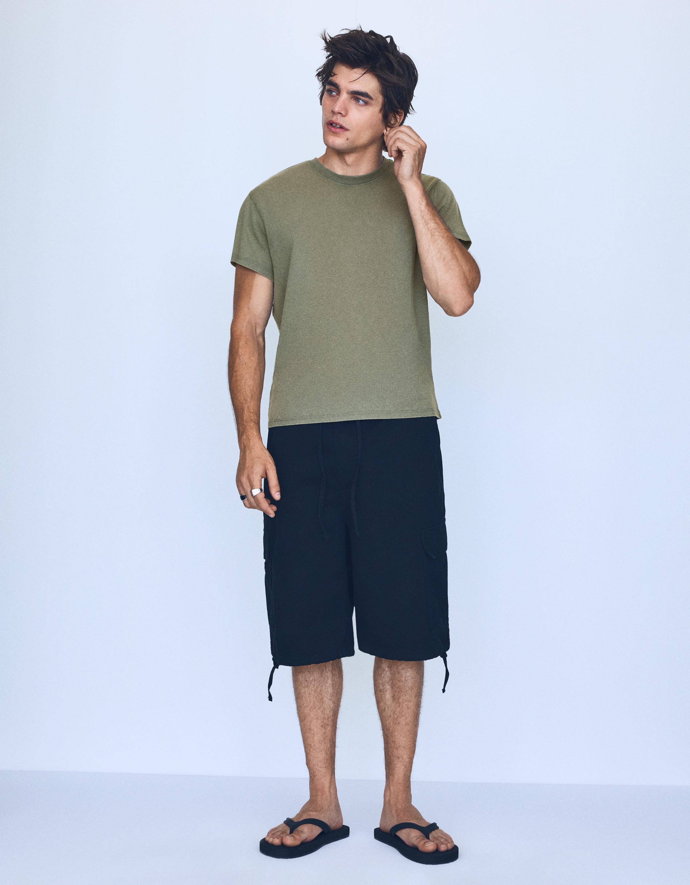 Short sleeve T-shirt — Khaki