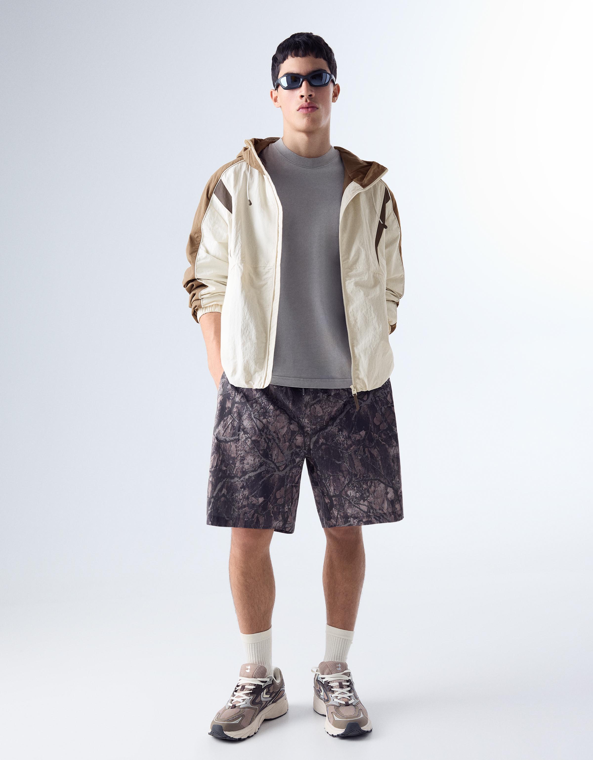 Teknik kapüşonlu ceket - Görsel 14