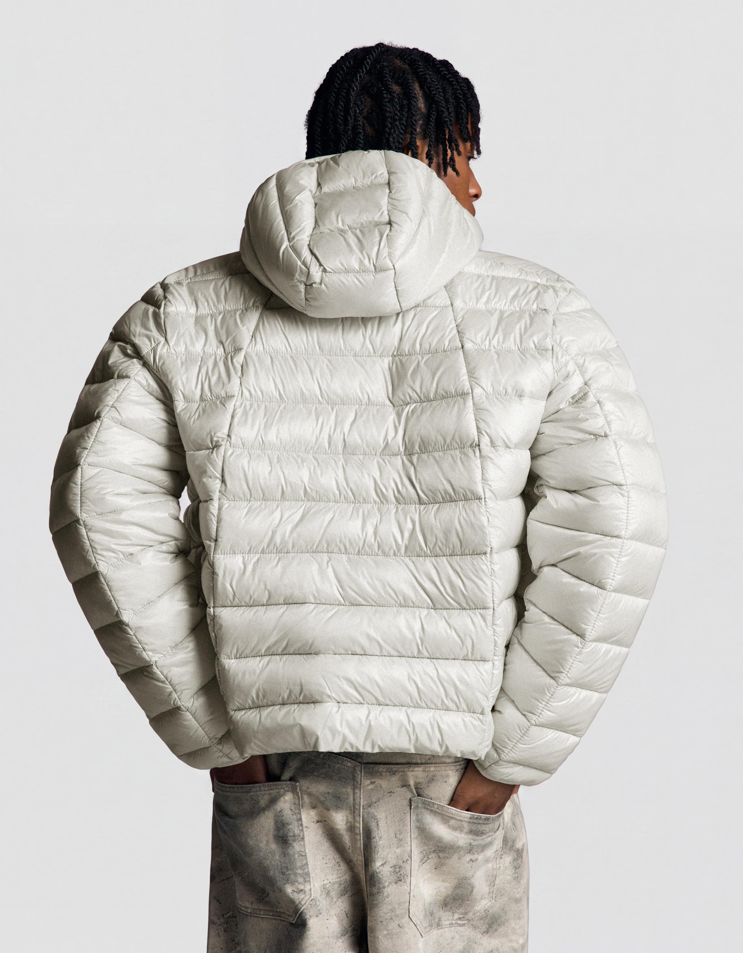 Ultralight padded jacket — Stone