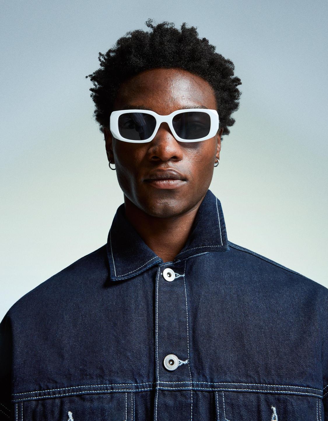 Hexagonal sunglasses