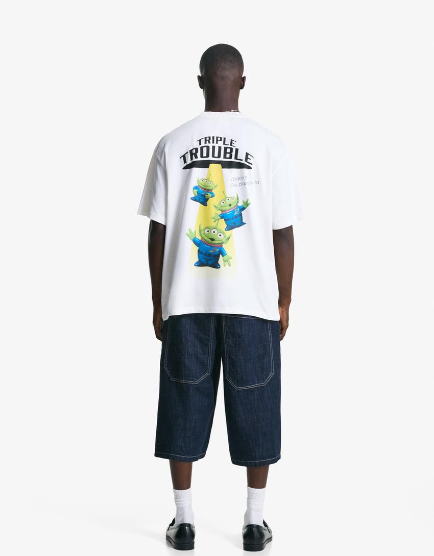 Toy Story T-shirt met korte mouw-Wit-1