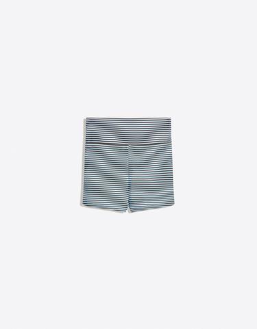 Striped bikini culottes — Blue 5