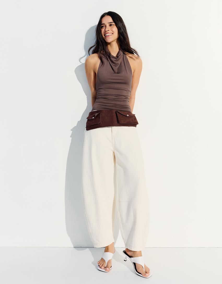 Halter body-Kum rengi