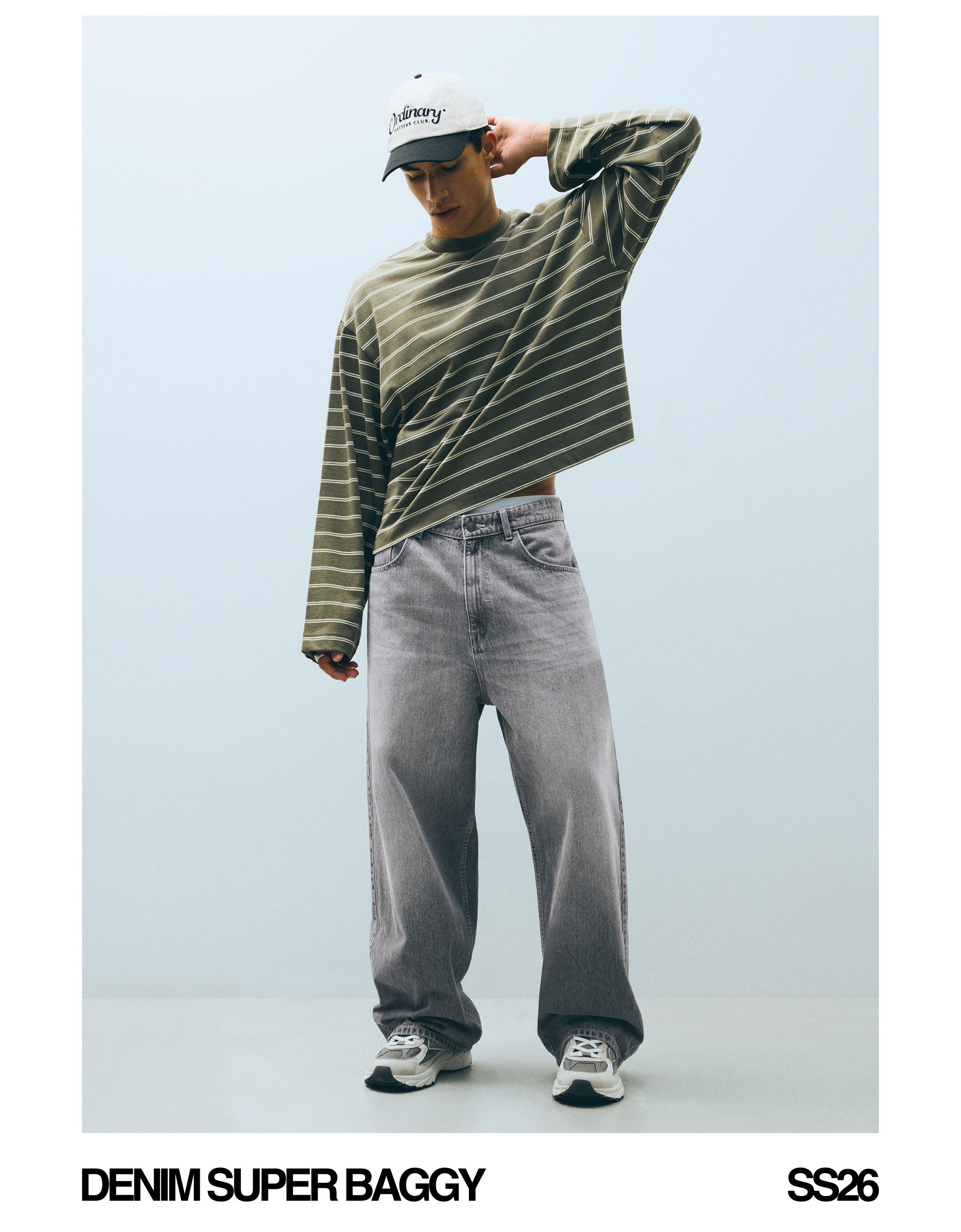 Super baggy jeans — Grey
