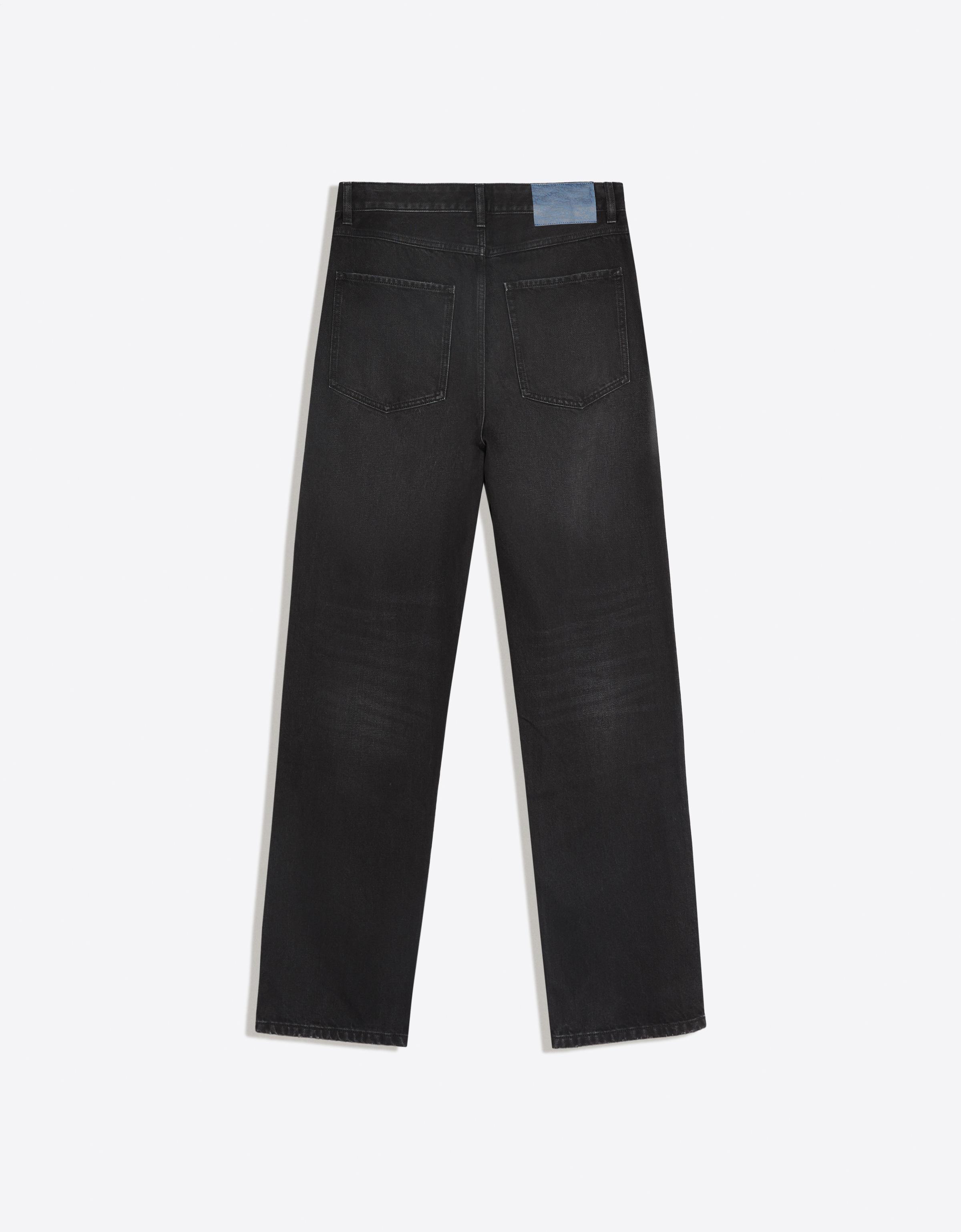 Loose fit jeans — Black