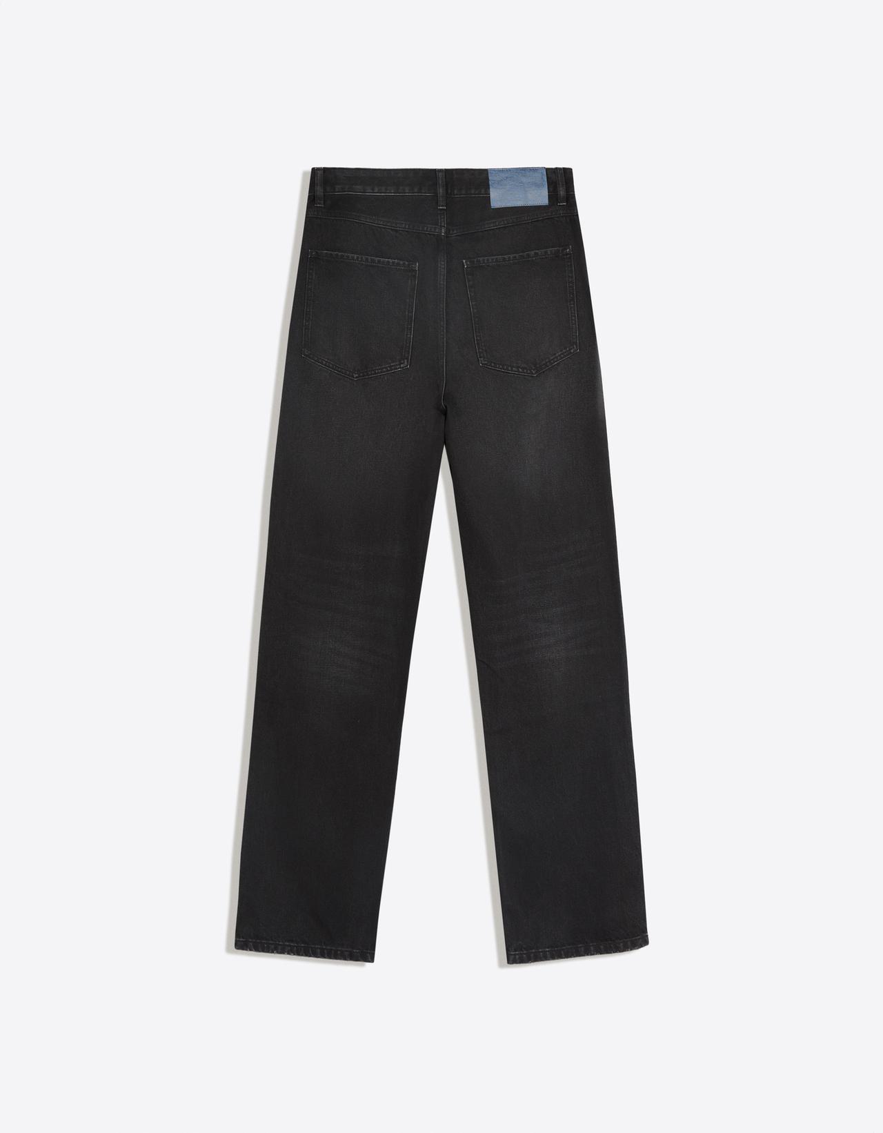 Loose fit jeans — Black