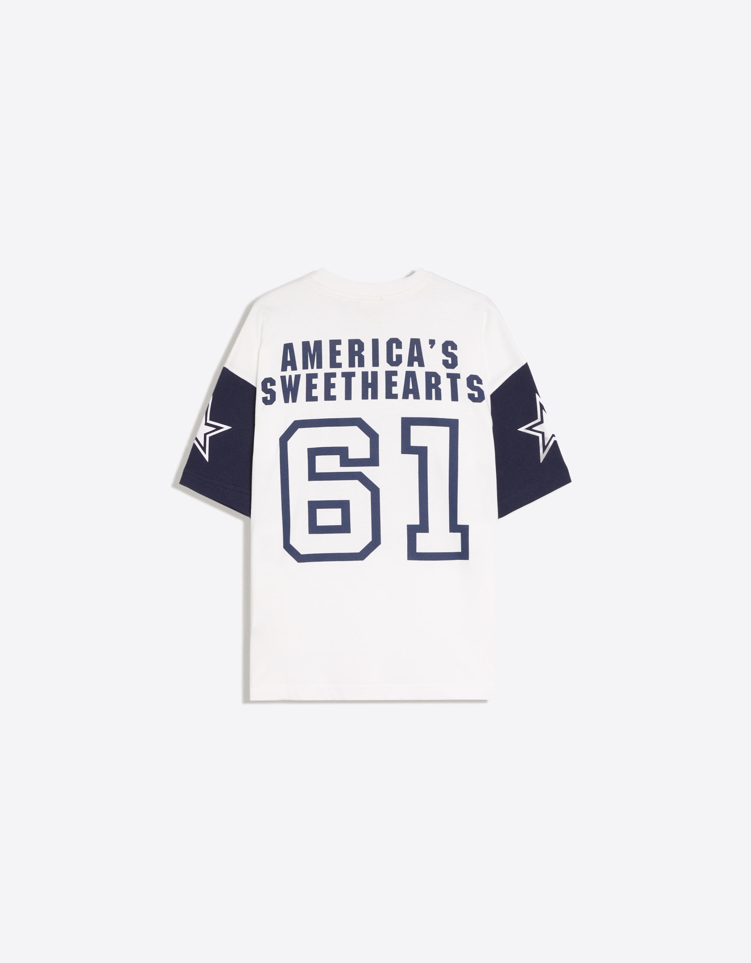 Dallas Cowboys Cheerleaders short sleeve T-shirt — Off white