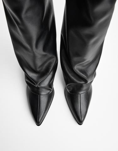 Heeled trouser boots — BLACK 3
