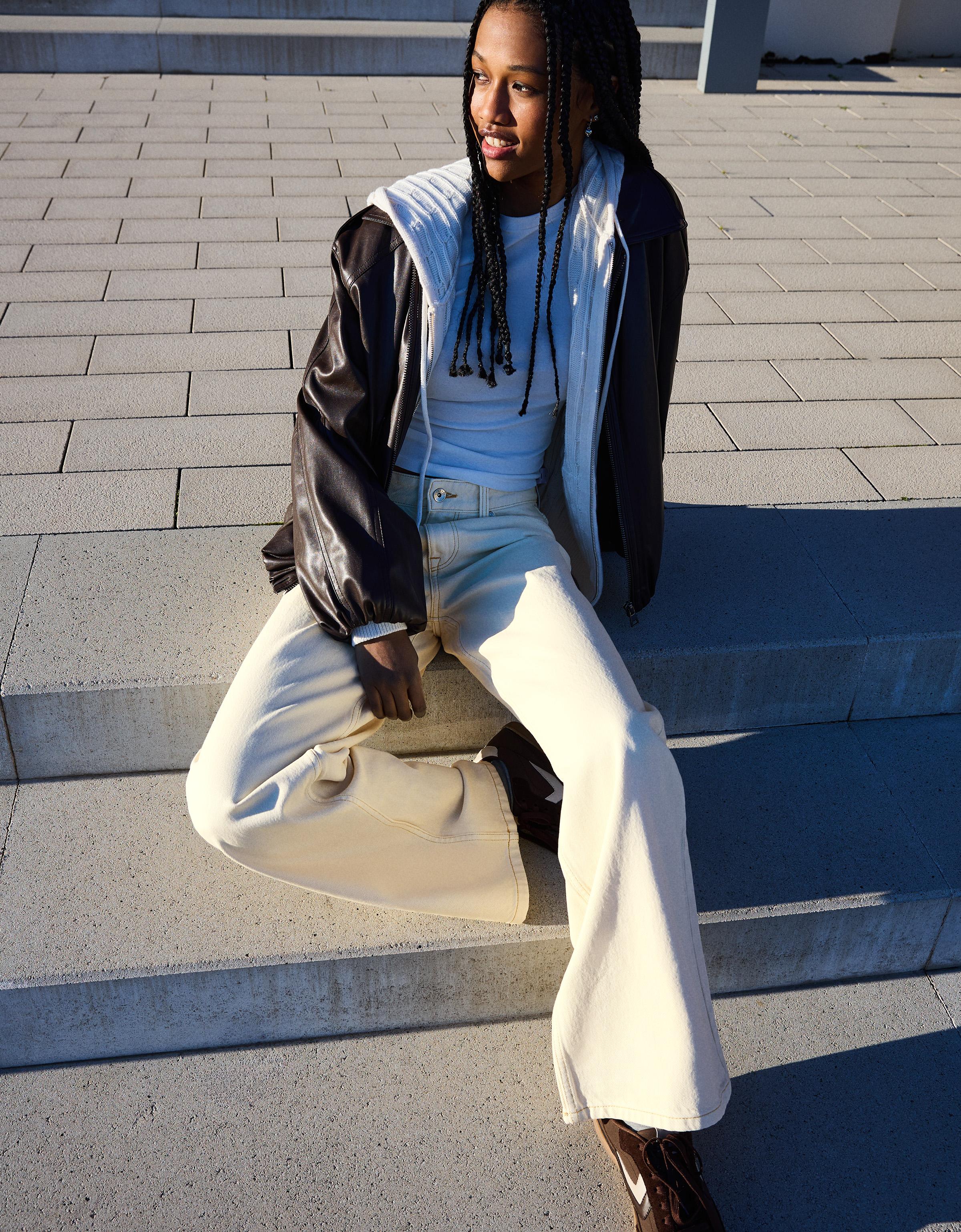 Düşük bel boyfriend jean - Görsel 332