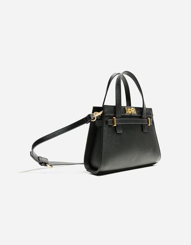 Textured minaudière — Black 3