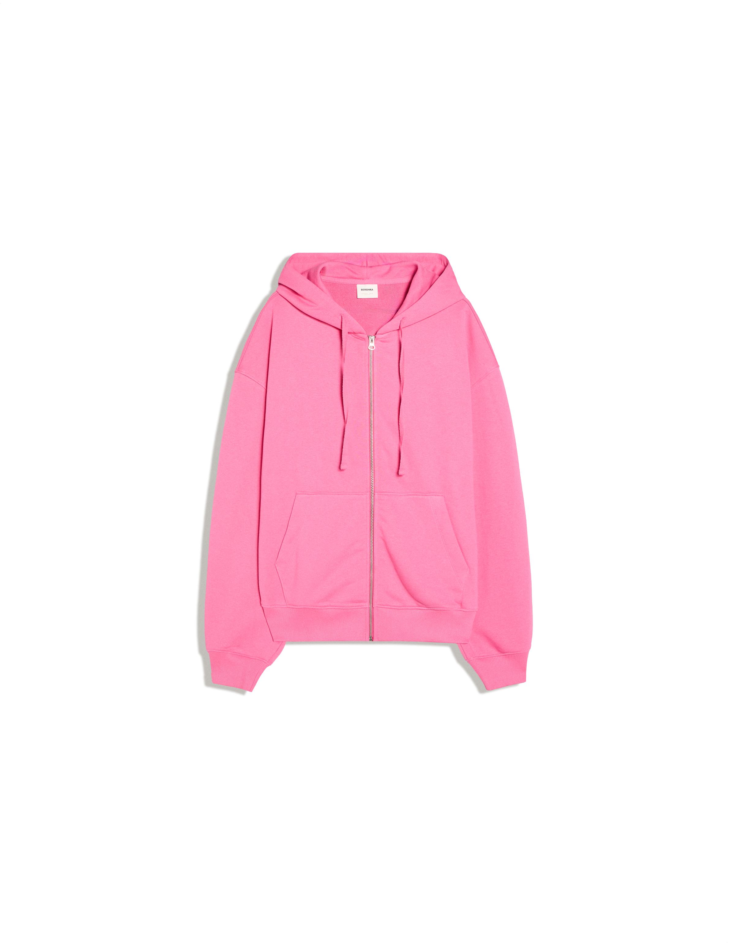Zip-up hoodie — Pink