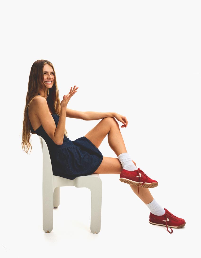 Retro sneakers-RED-1