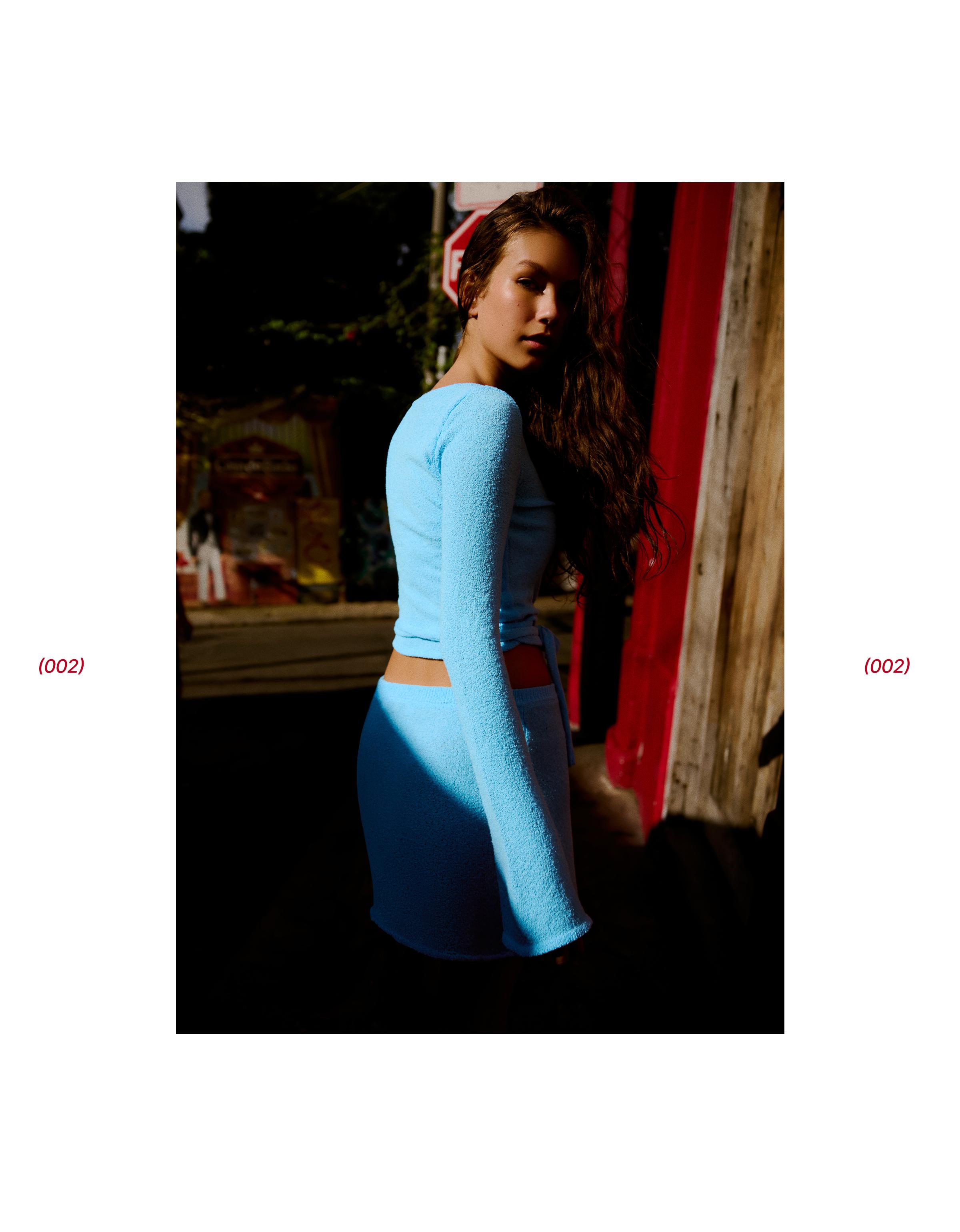 Kruvaze rustik ceket - Görsel 16