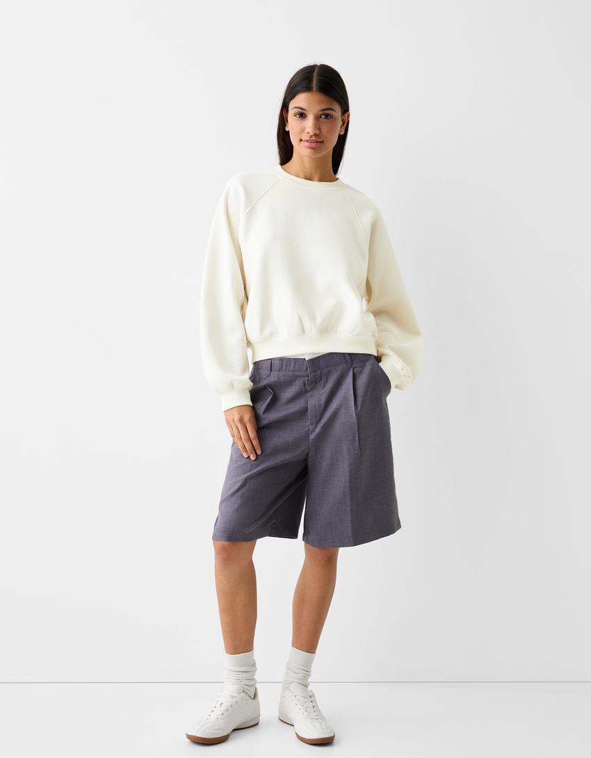 Sweat raglan-Beige-3