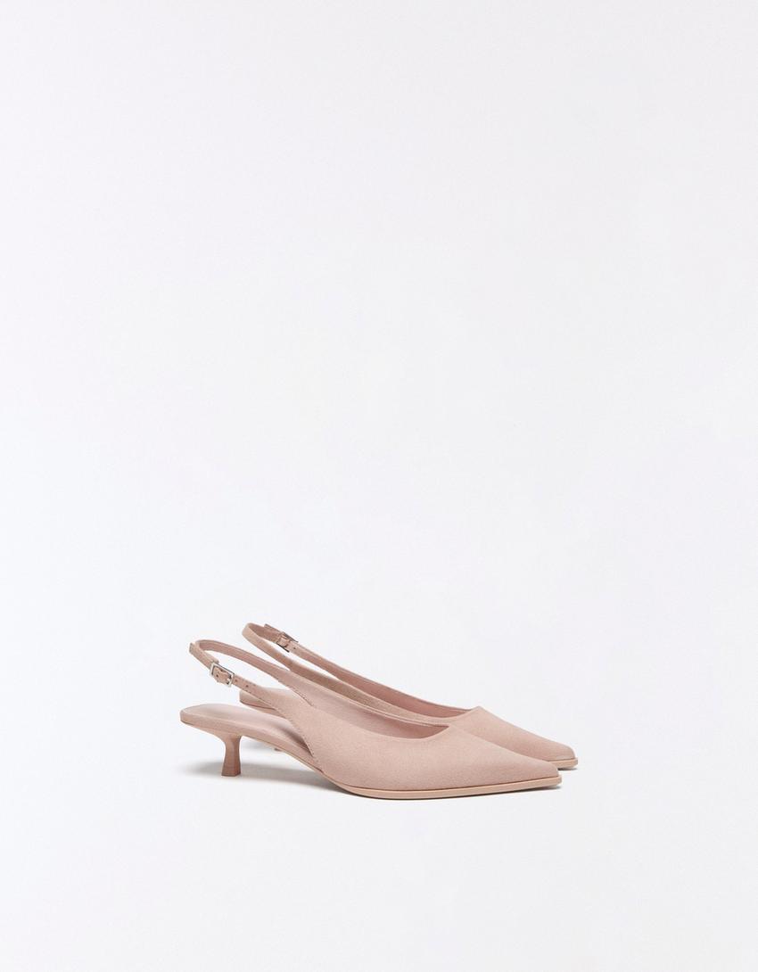 ZAPATO TACÓN KITTEN DESTALONADO-Rosa