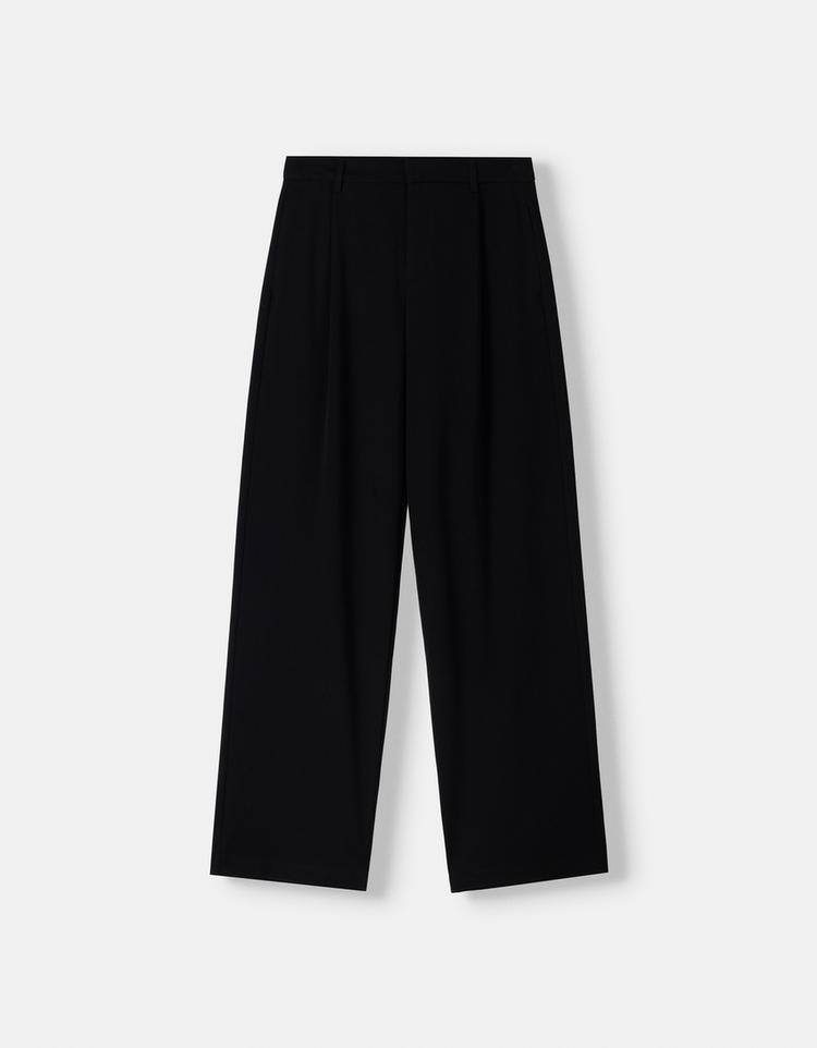 Low waist baggy pantolon