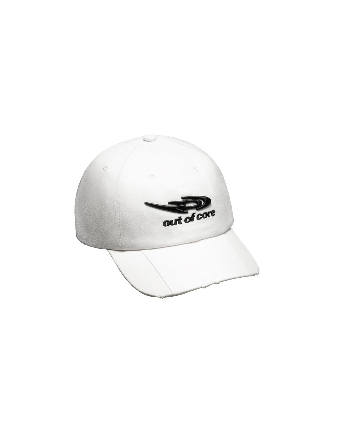 Cap with out of core logo