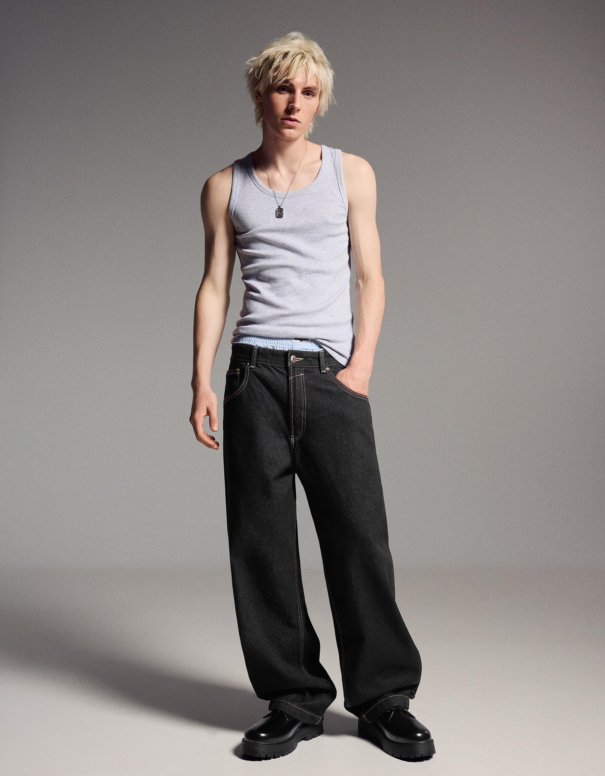 Super baggy fit jean - Görsel 15