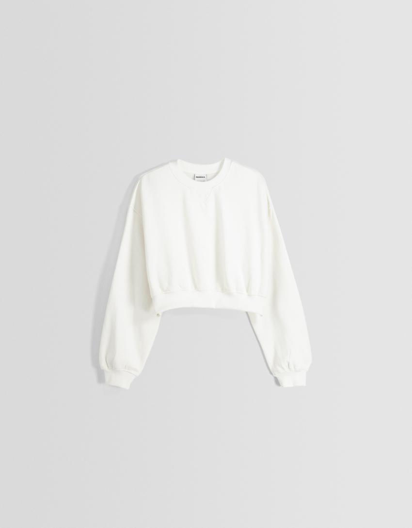 سويت شيرت كروب-أبيض مطفي-5
