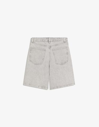 Baggy denim Bermuda shorts — Grey 6