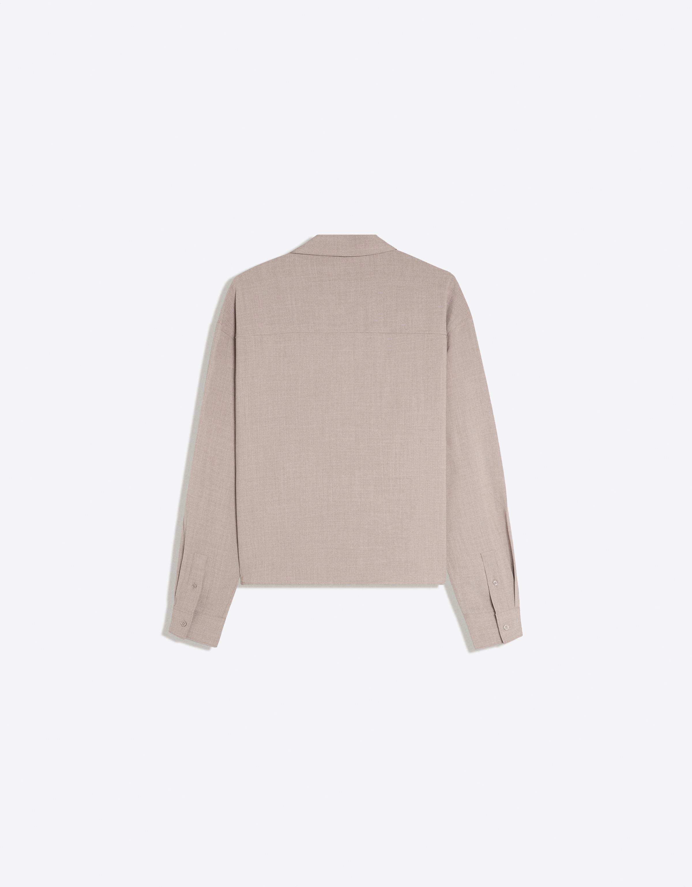 Bershka Uzun kollu boxy fit gömlek
