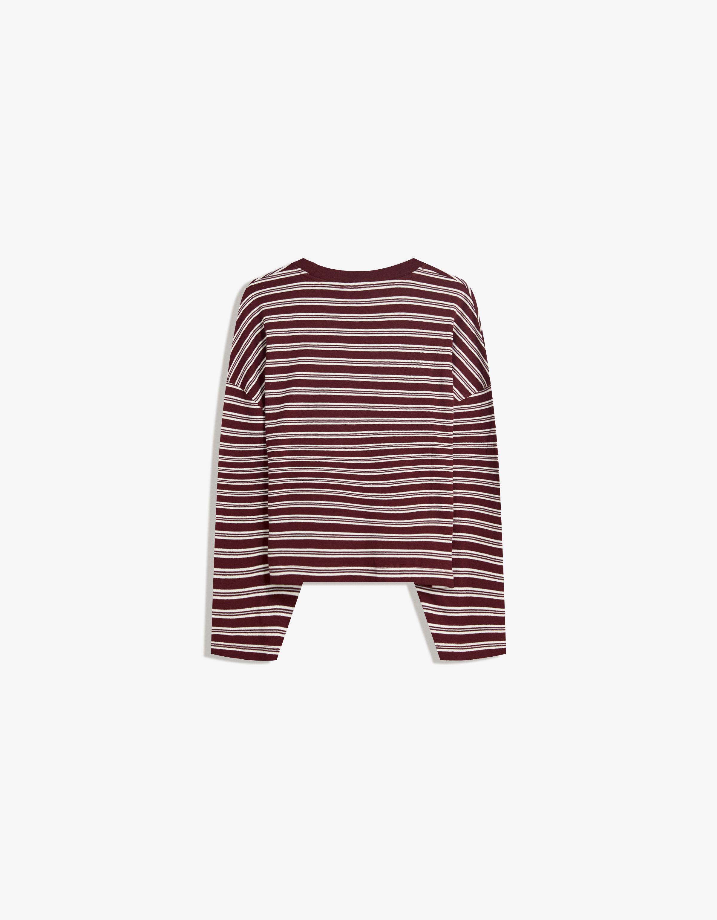 Uzun kollu baskılı tişört - Görsel 62