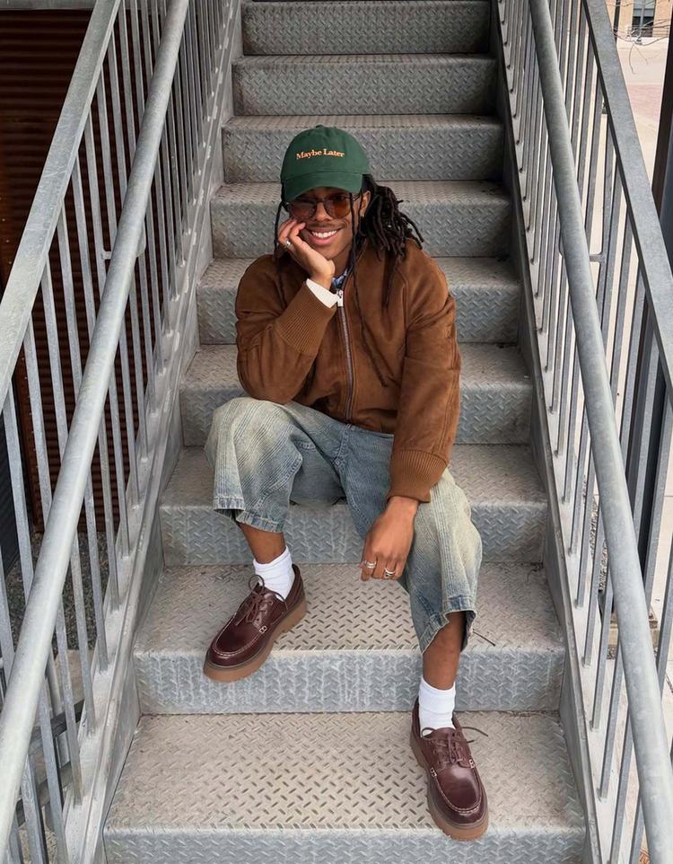 Kalın tabanlı denizci ayakkabısı