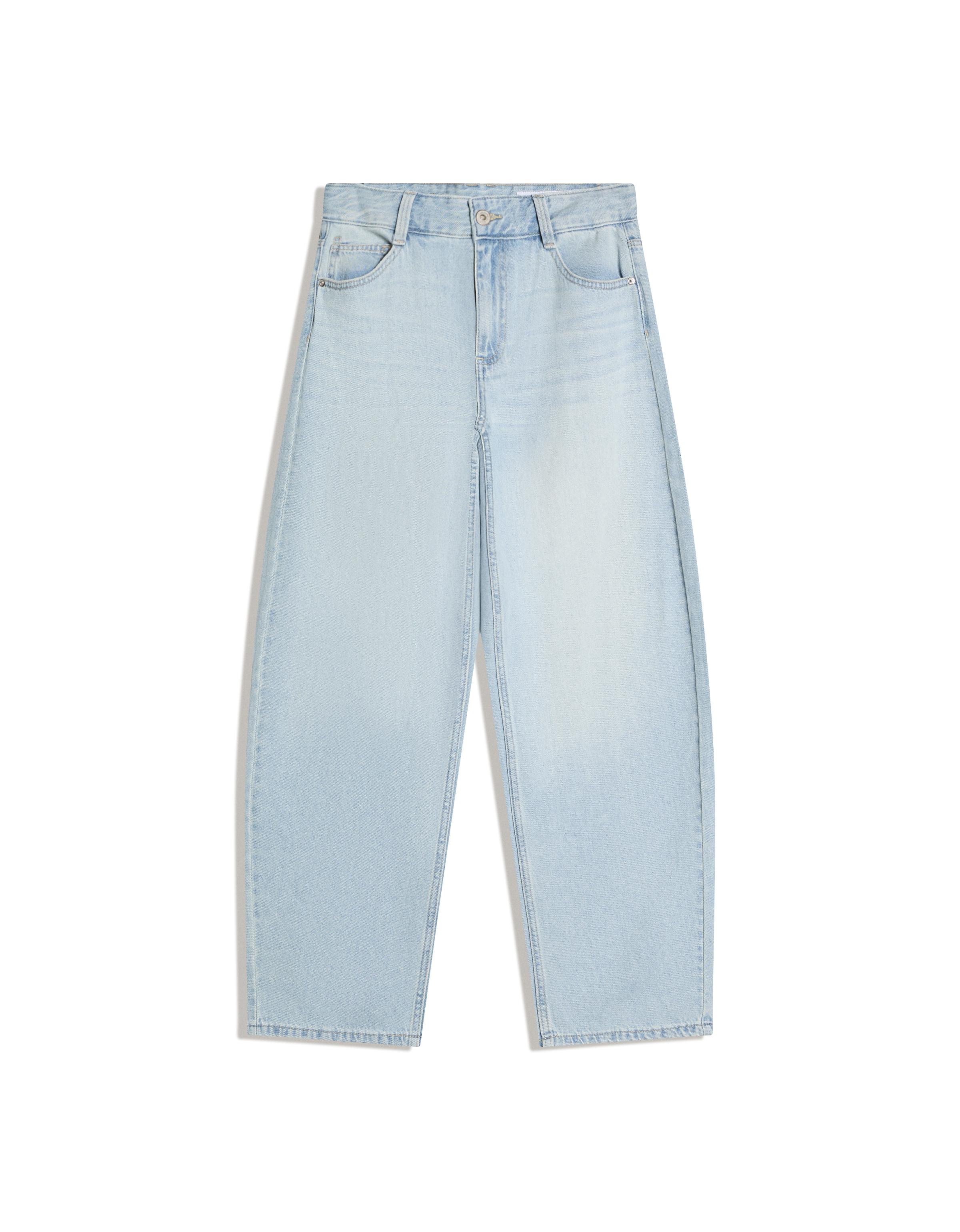 Düşük bel baggy barrel fit jean - Görsel 139