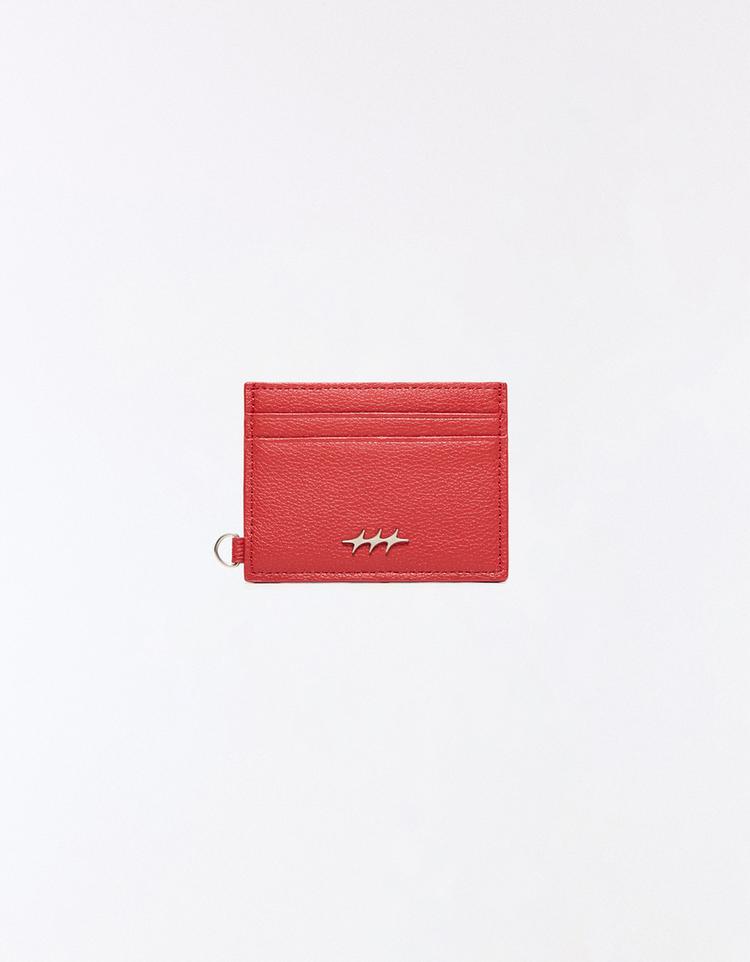 Star card holder — Red