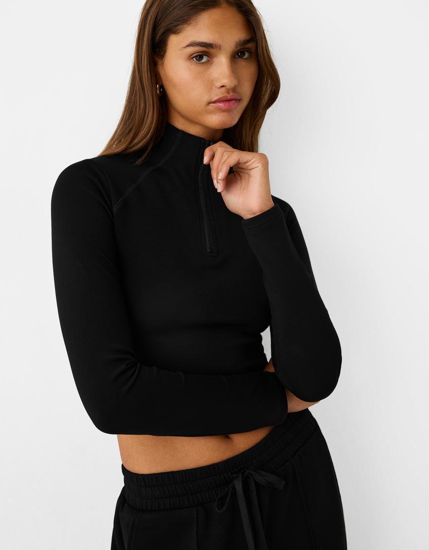 Conjunto camisola e calças soft touch-Conjunto camisola e calças soft touch