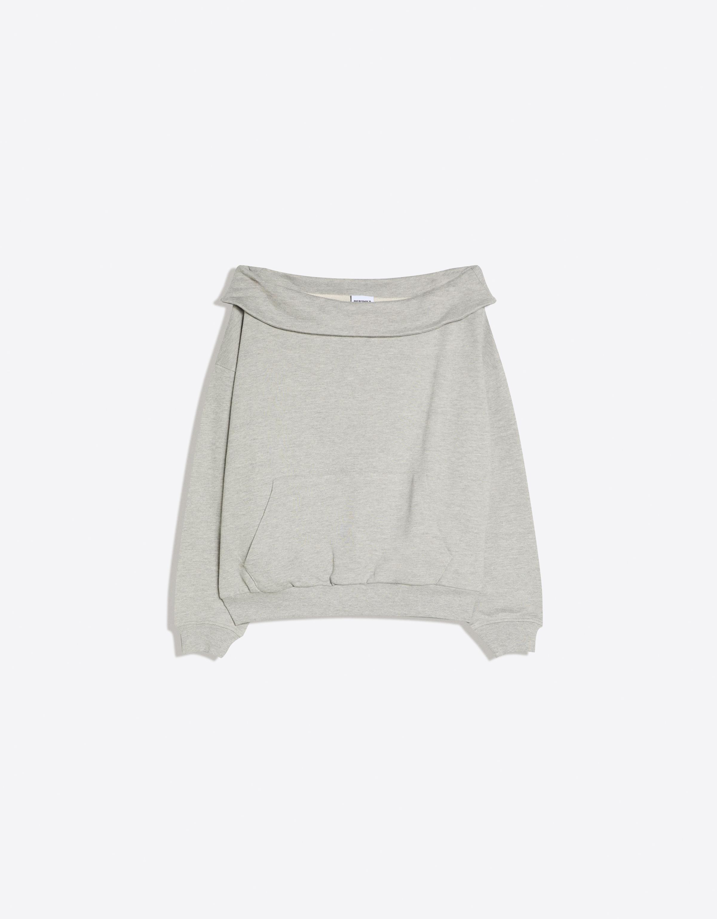 Long sleeve Bardot jumper