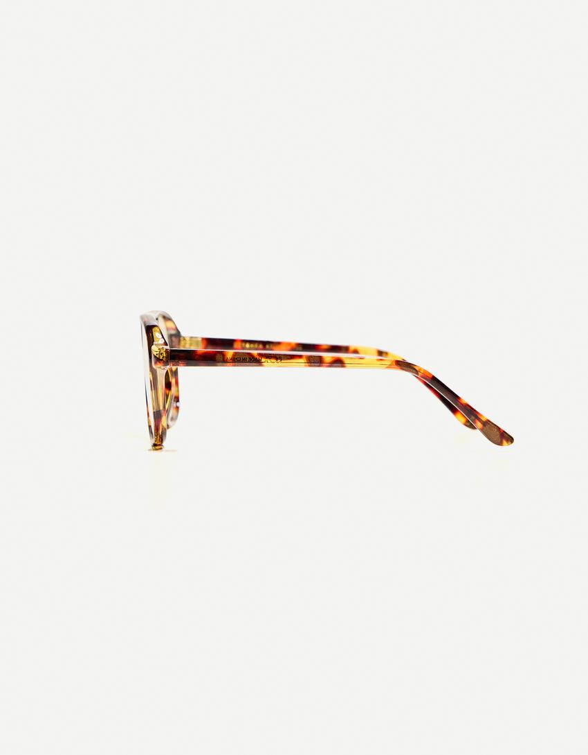 Resin glasses with blue light filter-Brown