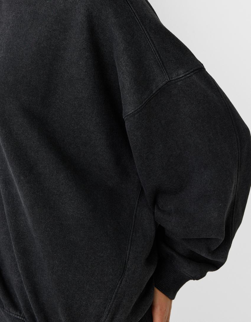Sweat oversize-Gris-5