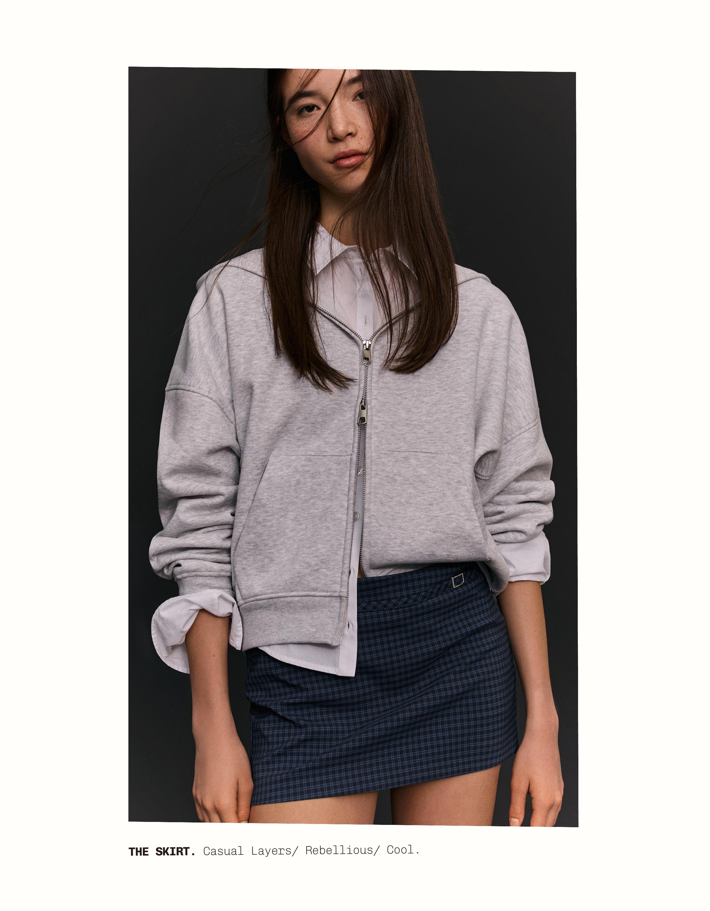 Tokalı mini şort etek - Görsel 35