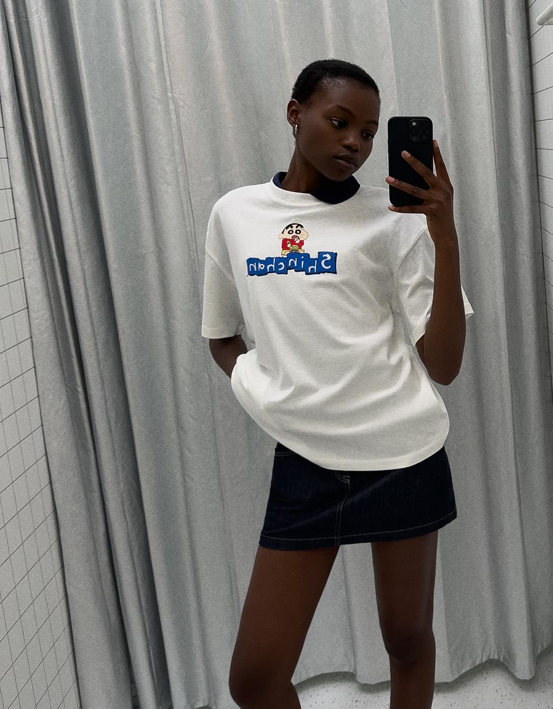 Футболка оверсайз Shin Chan