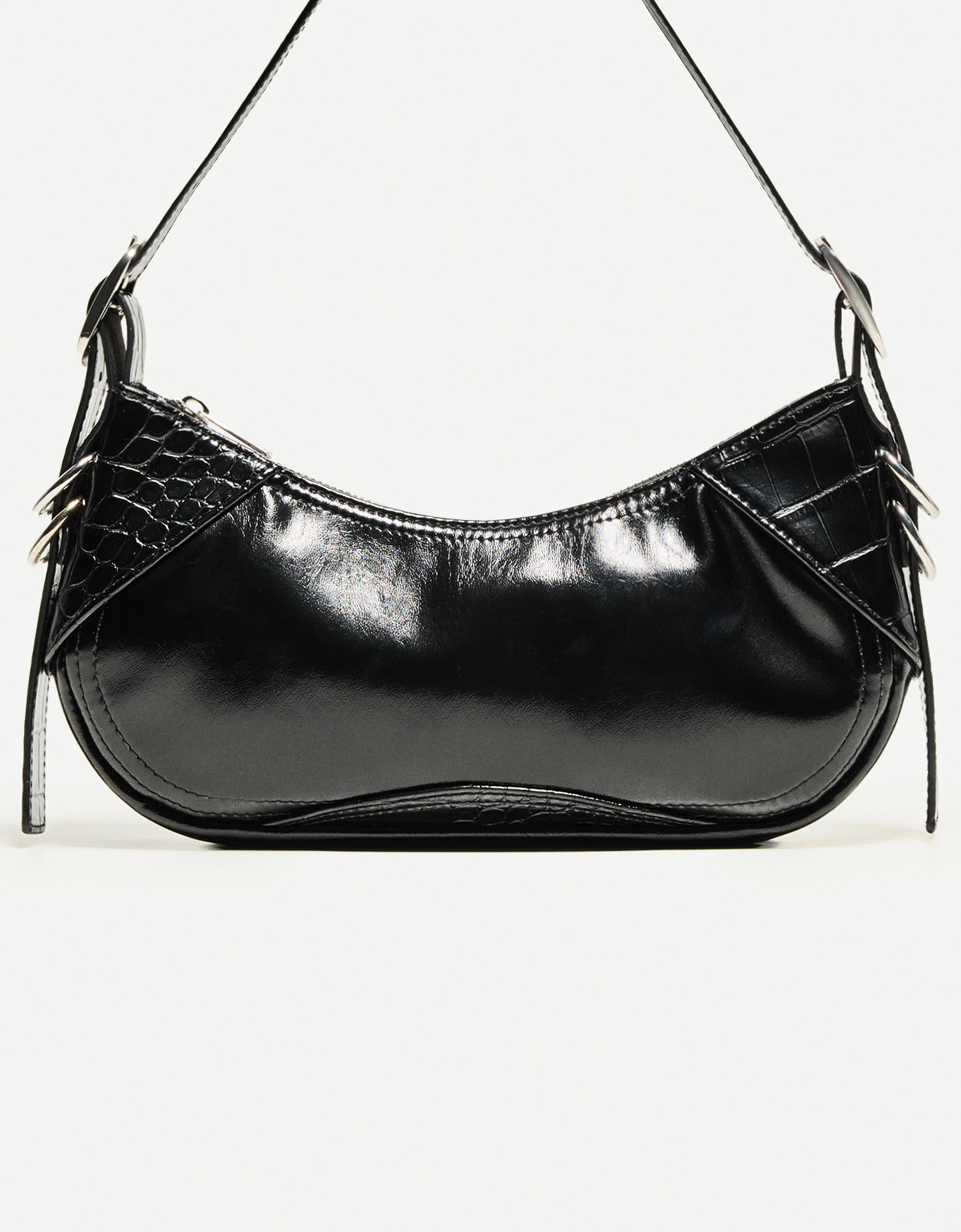 【BERSHKA】フェイクレザーミニバッグ 4109/175/800 Faux leather mini bag - Women | Bershka