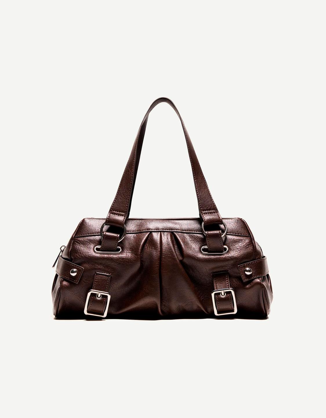 Bowling bag with buckles