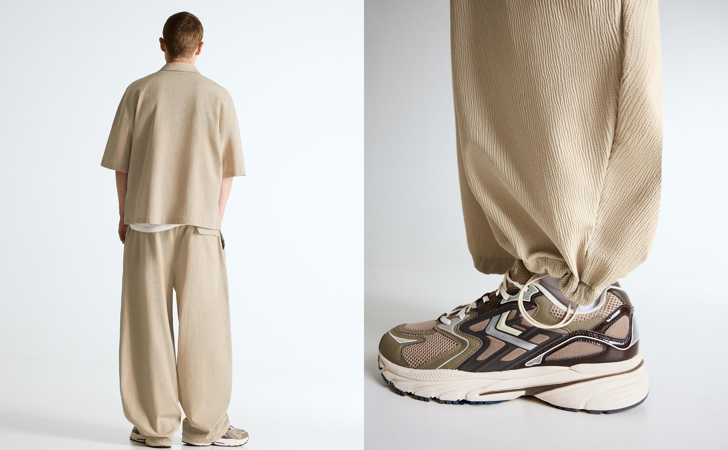 Piliseli superbaggy jogger fit pantolon - Görsel 49