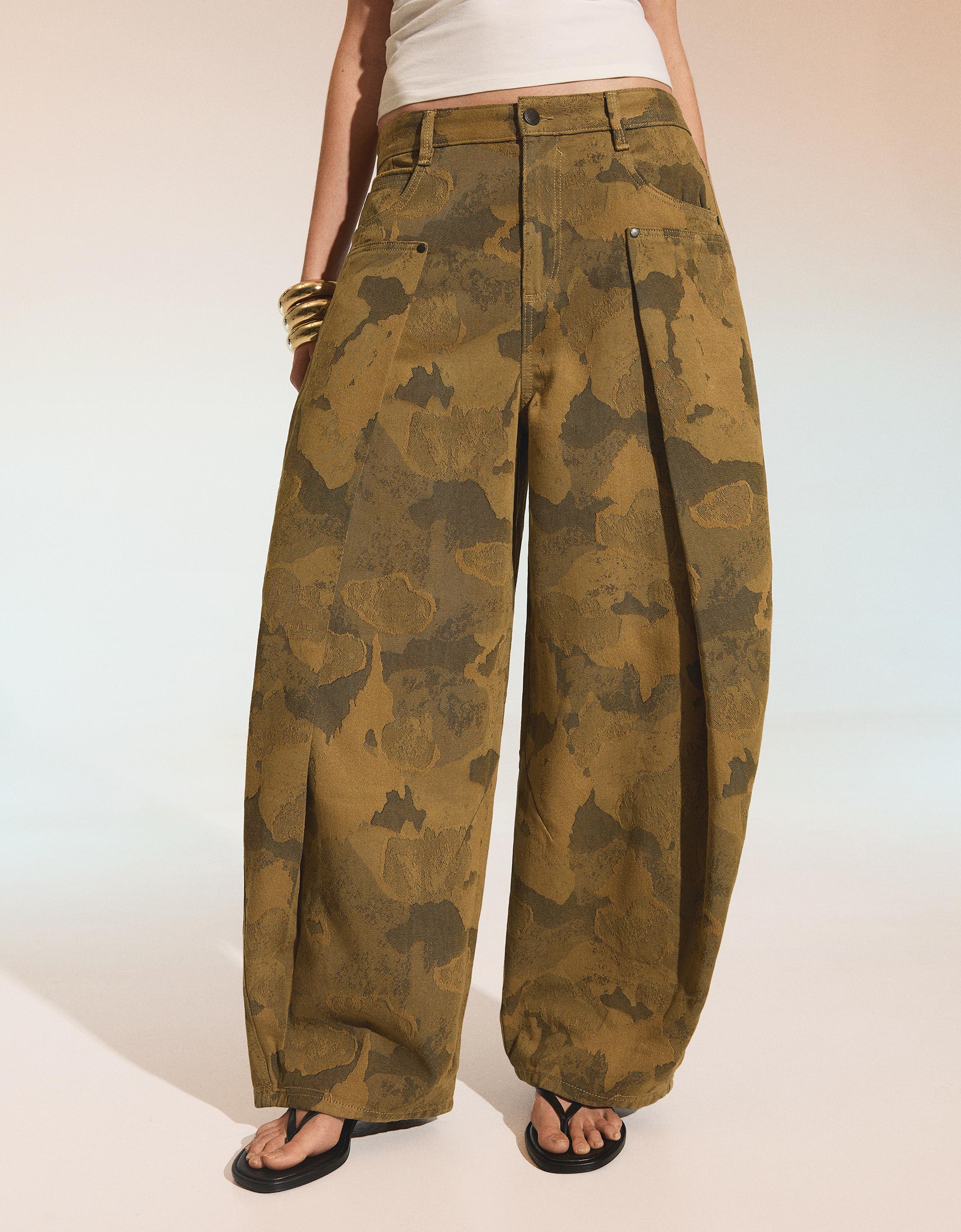 Baskılı balon pantolon - Görsel 25