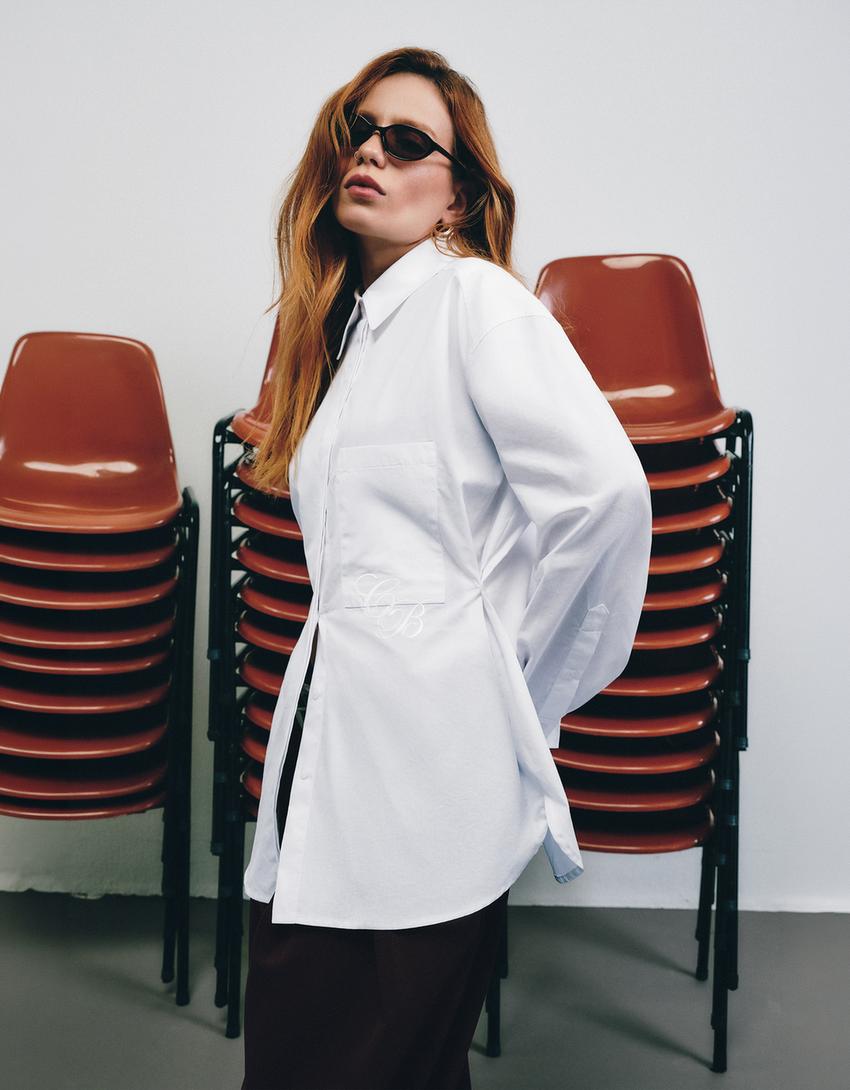 Carol Biazin Collection shirt-White