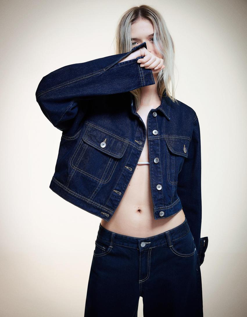 Ensemble veste en jean et jean-Ensemble veste en jean et jean-2