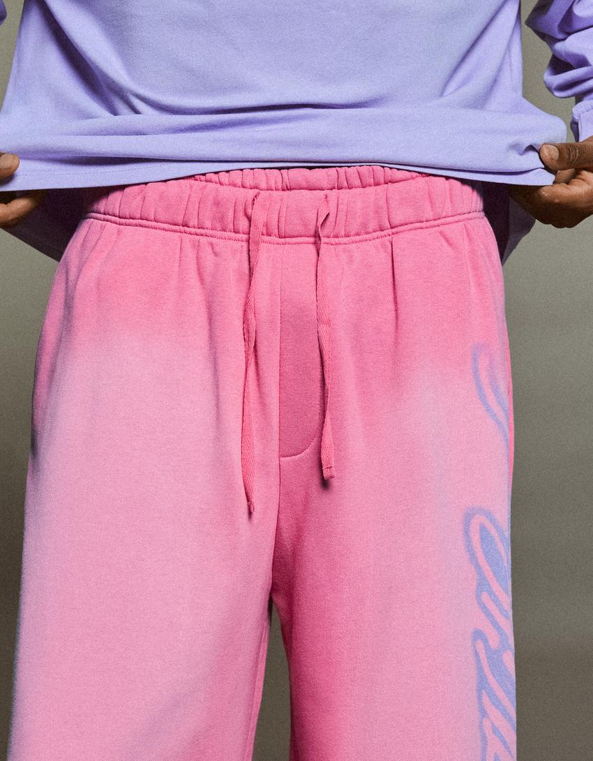Plush Bermuda jorts-Pink