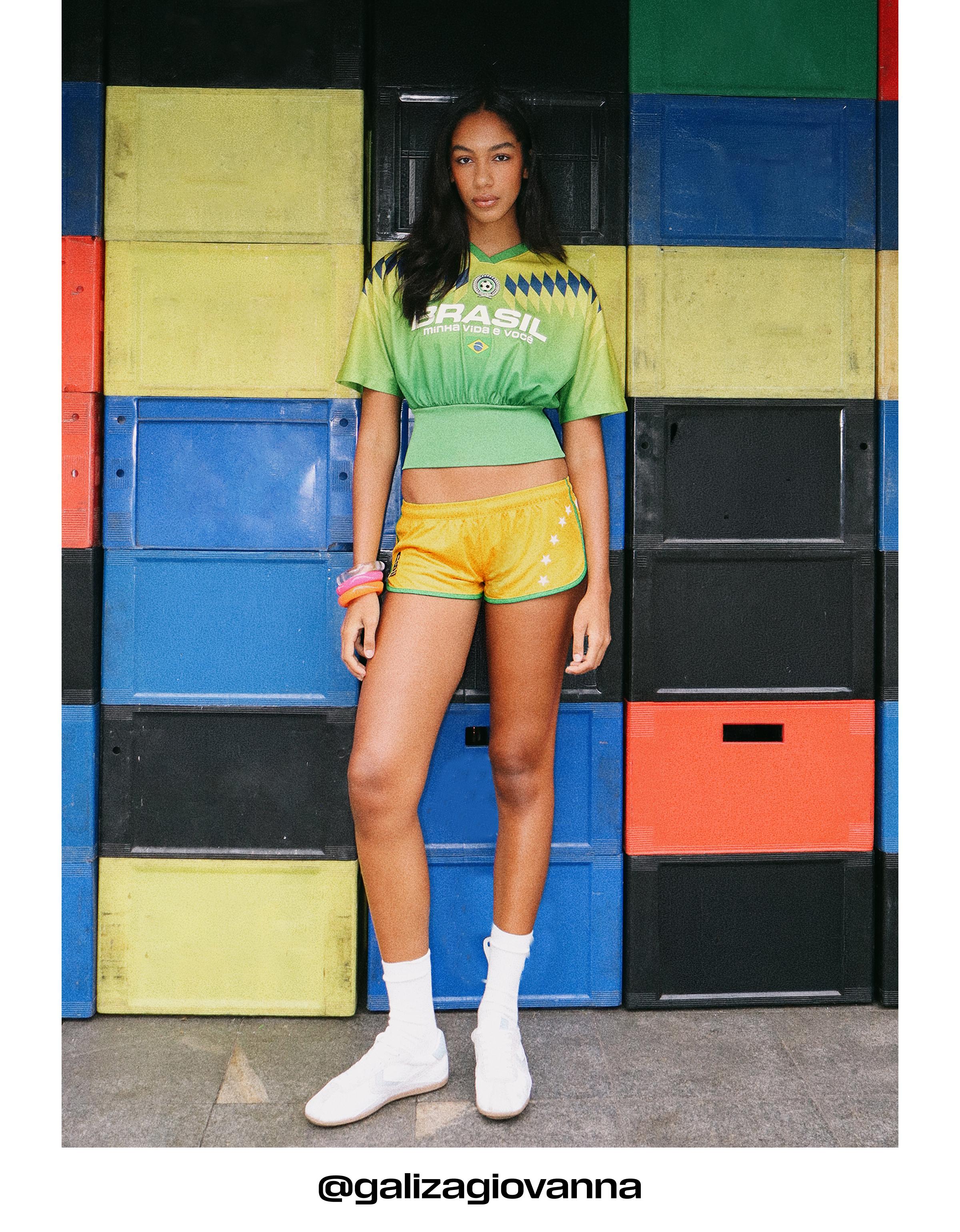Brazil FIFA WORLD CUP™ sash T-shirt — Green